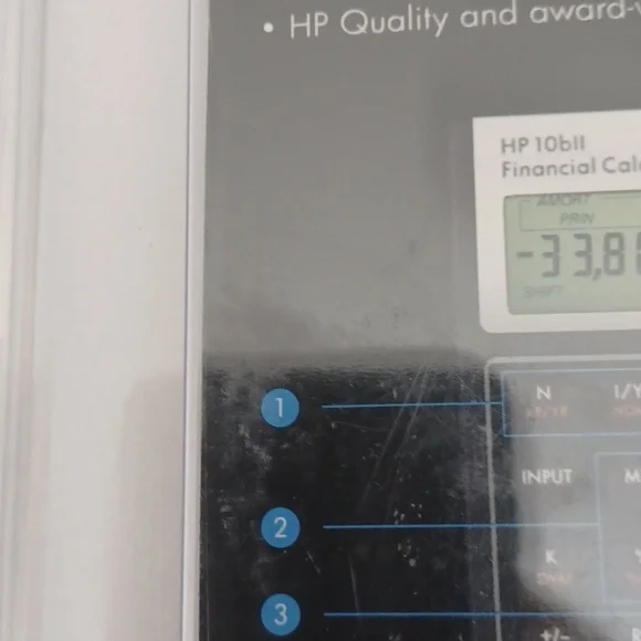 HP 10bll Financial Calculator.New in package! - Picture 7 of 10